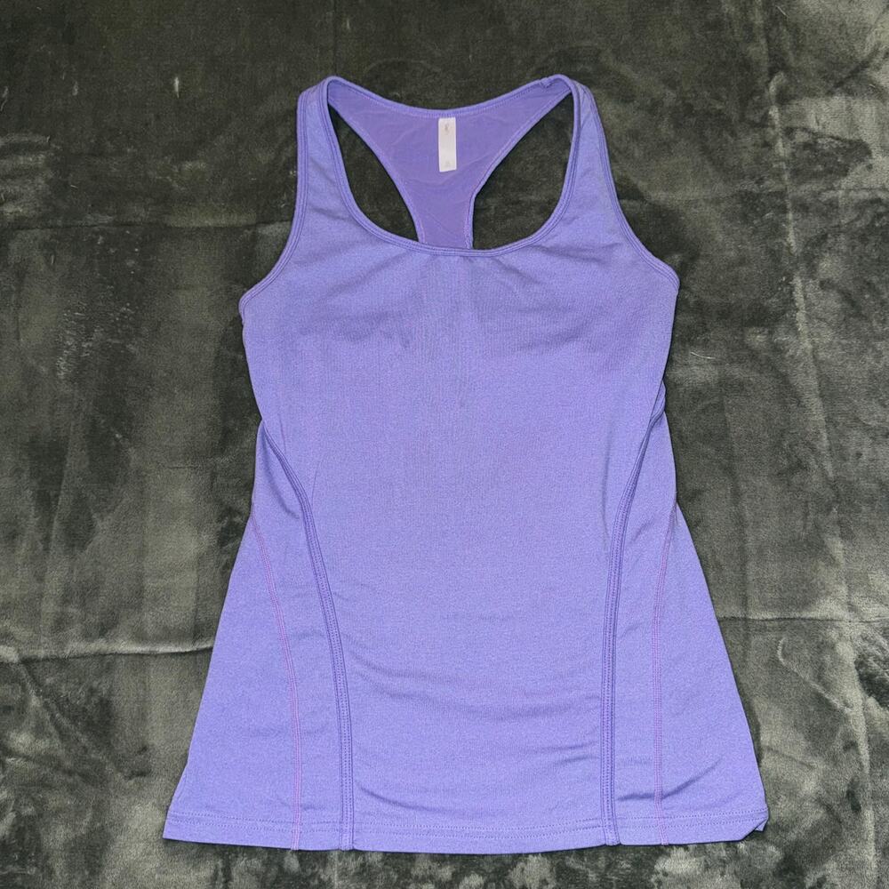 GapFitβ Women's Purple Racerback Tank Active Top Size XS Yoga Running Shirt